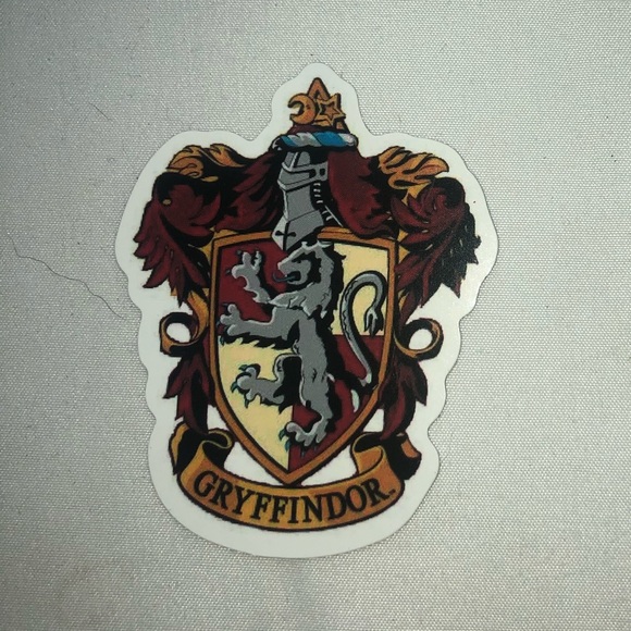 5 pc Gryffindor Harry Potter stickers - Picture 2 of 7